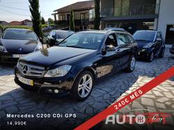 Mercedes-Benz C 200 Avantgard GPS/Manual/TEL